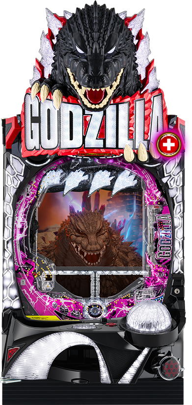 P Shin Kaiju King Godzilla 2L2-K - Pachinko Machine Main image