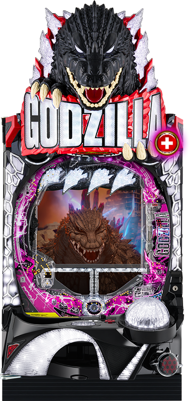 P Shin Kaiju King Godzilla 2L2-K - Pachinko Machine