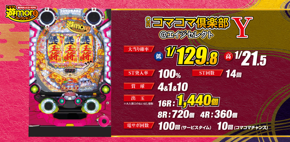 CR Koma Koma Club @ Age Select Y - Game Spec